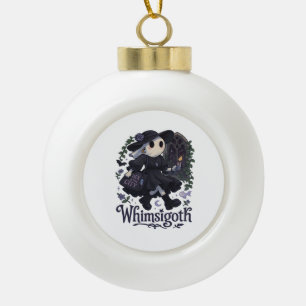 Whimsigoth mit City Classic - Stadtmagie trifft au Keramik Kugel-Ornament