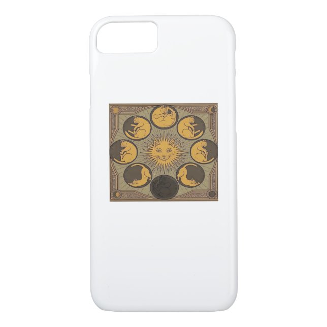 Whimsigoth Moon Classic Case-Mate iPhone Hülle (Rückseite)