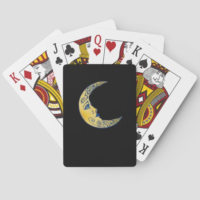 Whimsigoth Moon Spielkarten (Rückseite)
