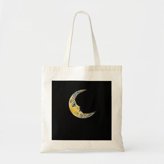 Whimsigoth Moon Tragetasche (Vorne)