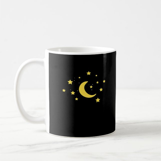 Whimsigoth Night Sky Sun Moon Witchy Kaffeetasse (Links)
