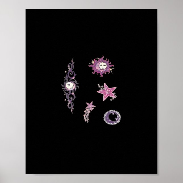 Whimsigoth - Romantisches ästhetisches Zitat Poster (Vorne)