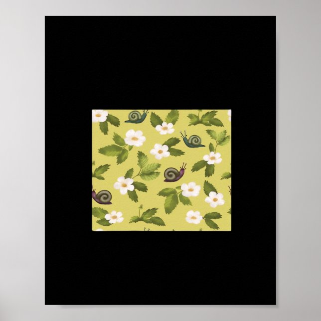 Whimsigoth Snail Classic Poster (Vorne)