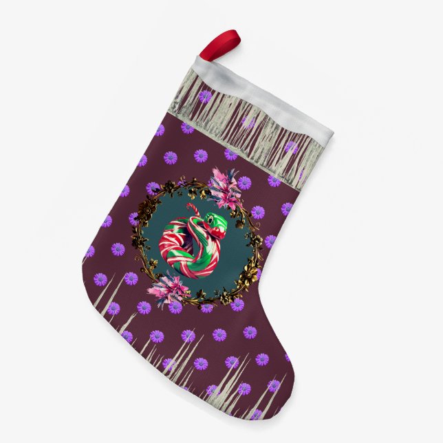 WHIMSIGOTH STRUMPF KLEINER WEIHNACHTSSTRUMPF (Vorderansicht (hängend))