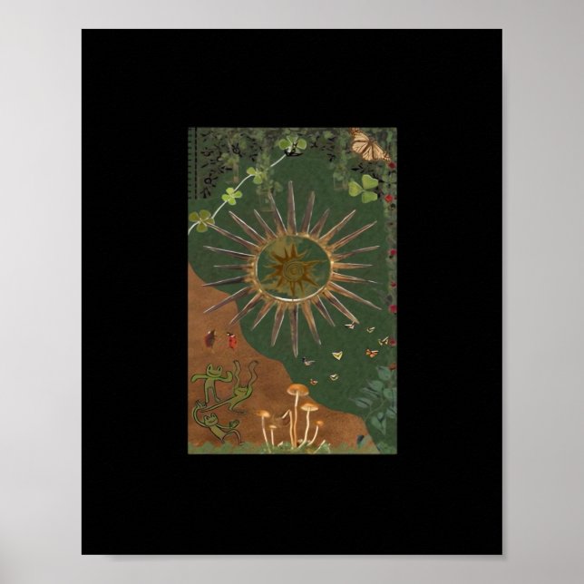 Whimsigoth Swirl Poster (Vorne)