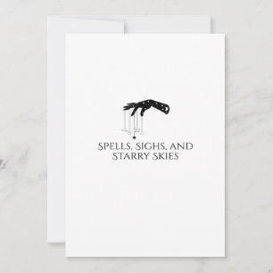 Whimsigoth Tinte – Mystische Wälder, Monde & Magie Feiertagskarte