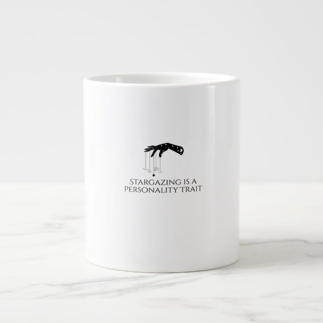 Whimsigoth Tinte - Mystische Wälder, Mondmagic Cla Jumbo-Tasse (Vorderseite)