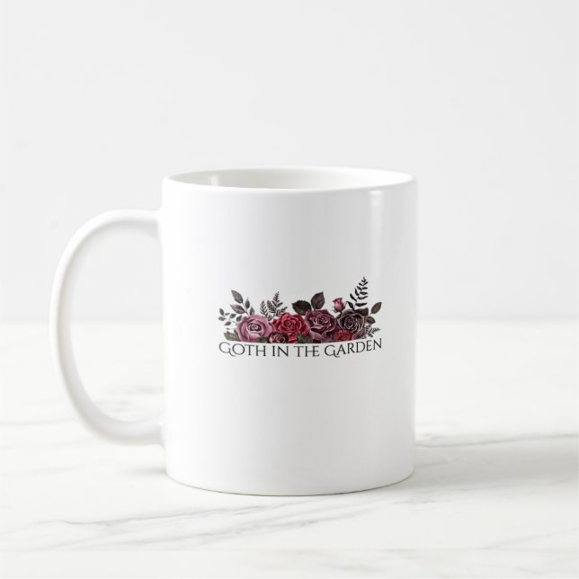 Whimsigoth Tinte - Mystische Wälder, Mondmagic Cla Kaffeetasse (Links)