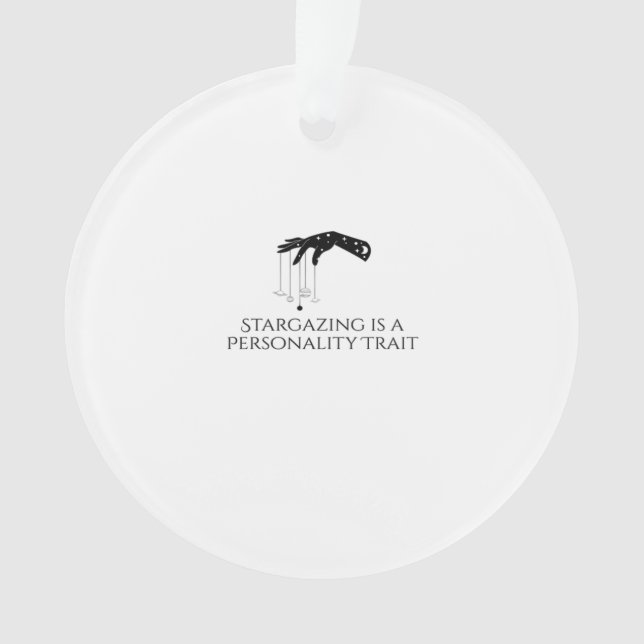 Whimsigoth Tinte - Mystische Wälder, Mondmagic Cla Ornament (Vorderseite)