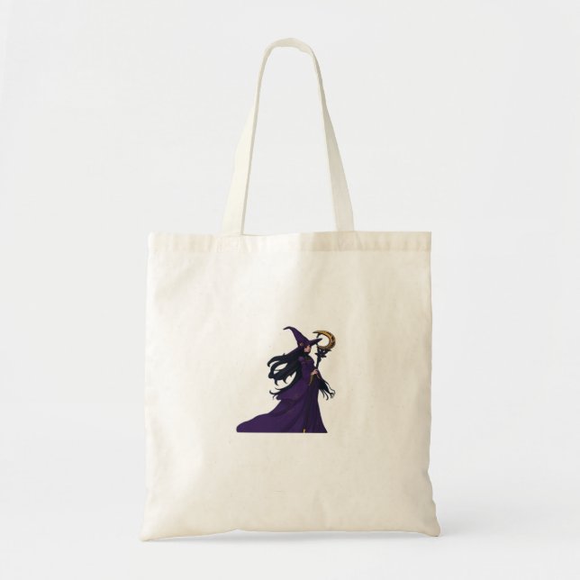 Whimsigothic Moon Witch Tragetasche (Vorne)