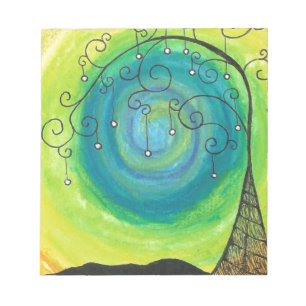 Whimsikalbaum Notizblock