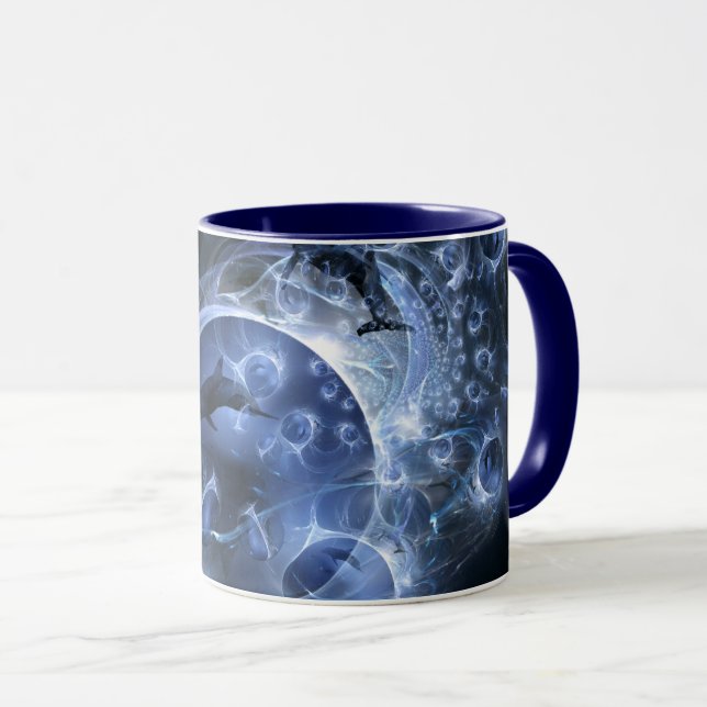 Whimsikale Delphine Tasse (VorderseiteRechts)