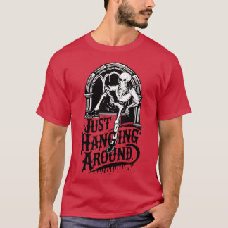 Whimsikale Erholung nur um TShirt herumhängen
