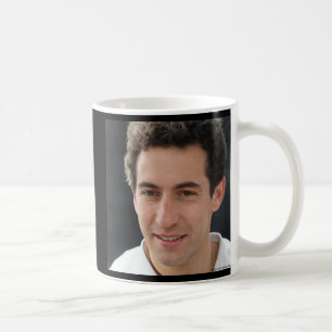 Whimsikaler Illustrierter Frosch mit lebhaftem Blu Kaffeetasse