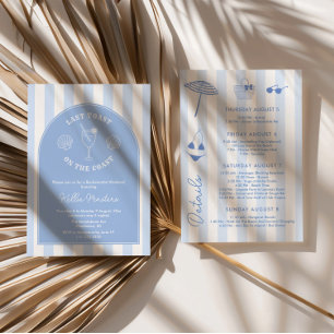 Whimsikalisch Handgezeichnete Last Toast On The Co Einladung