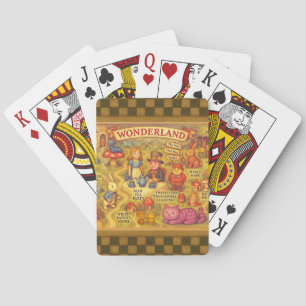 Whimsikalische Alice Abenteuer in Wonderland Karte Spielkarten