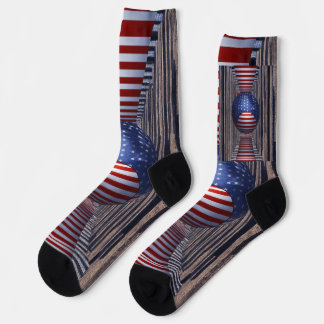 Whimsikfarbene Wash Socken mit farbenfrohen De