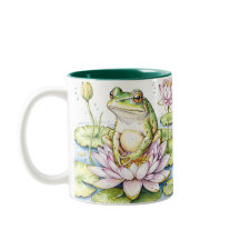 Whimsikfrösche und -Wasserlilien, Frösche, Wasserl