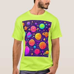 Whimsikgalaxie in Soft Hues T-Shirt