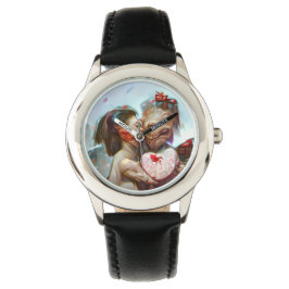 Whimsikische Alien Romance Armbanduhr
