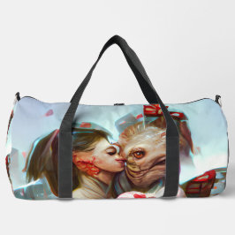 Whimsikische Alien Romance Duffle Bag