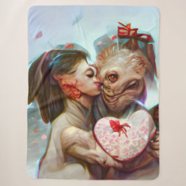 Whimsikische Alien Romance Sherpadecke