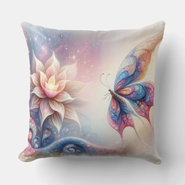 Whimsikisches Schlafzimmer Kissen Dekoration Schme (Vorderseite)