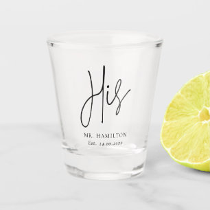 Whimsikkalligraphie sein Geschenkgrotte Schnapsglas