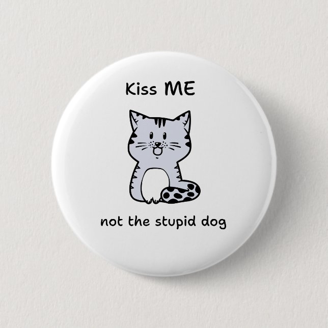 Whimsikkatze Button (Vorderseite)