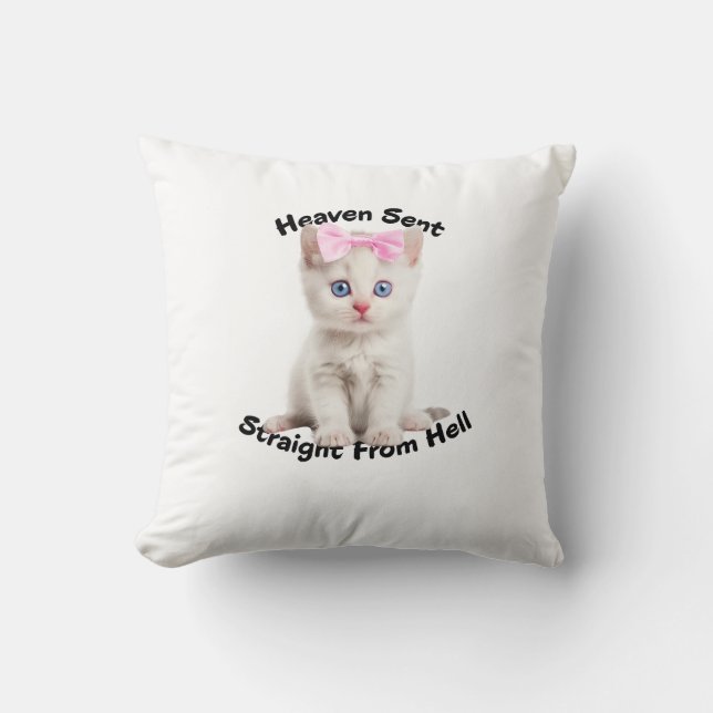 Whimsikkatze Kissen (Vorderseite)