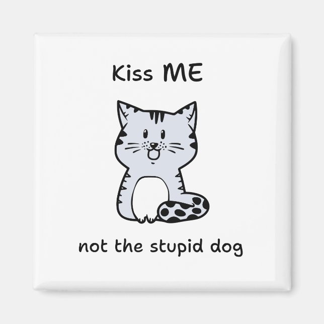 Whimsikkatze Magnet (Vorne)