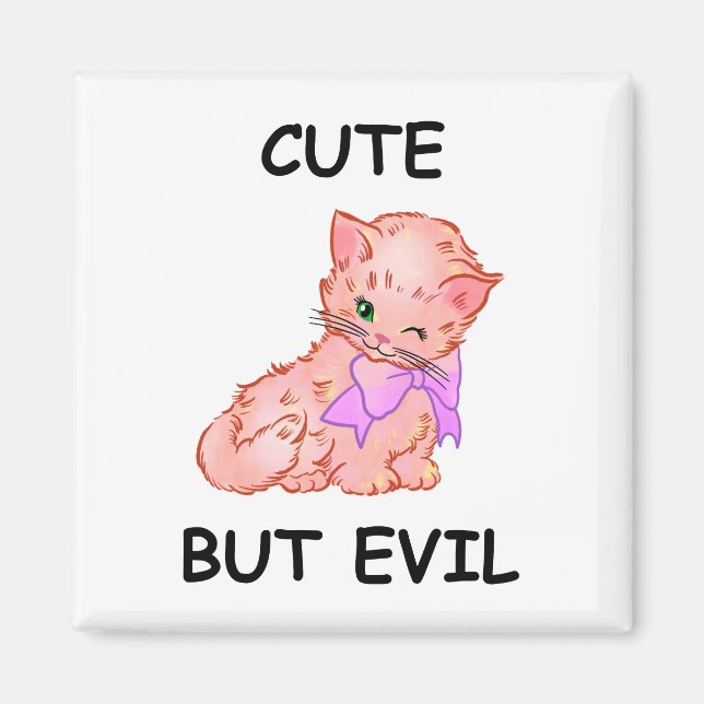 Whimsikkatze Magnet (Vorne)