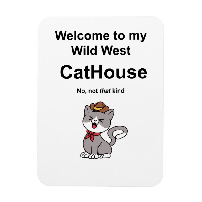 Whimsikkatze Magnet (Vertikal)