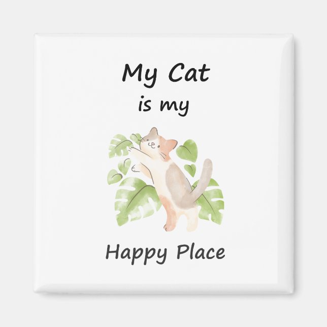 Whimsikkatze Magnet (Vorne)