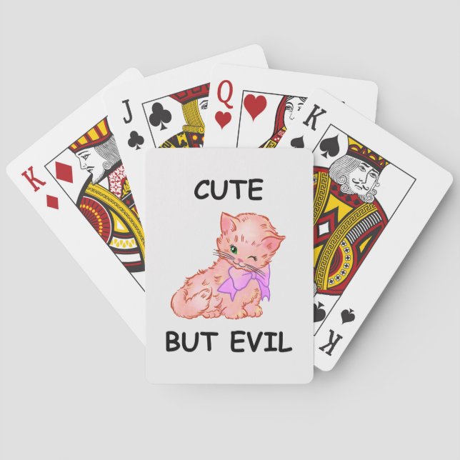 Whimsikkatze Spielkarten (Rückseite)