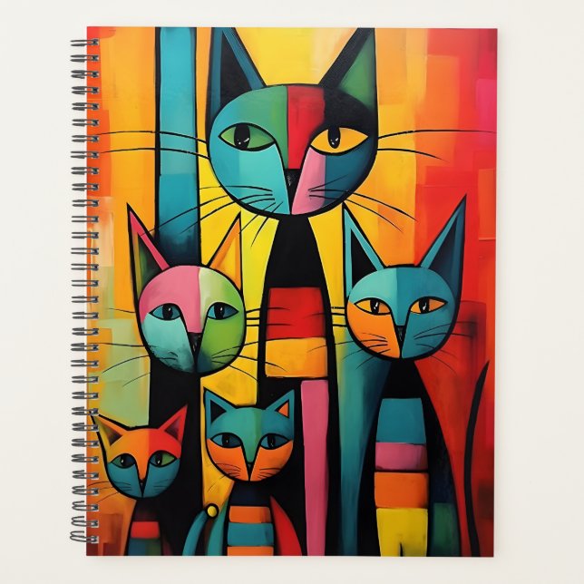 Whimsikkatzen Planer (Vorderseite)