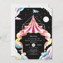 Whimsikkinder Zirkus Geburtstag