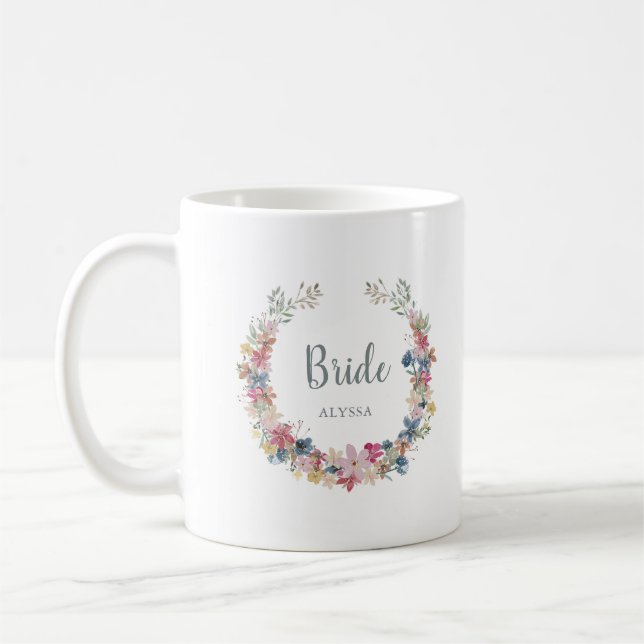 Whimsikkranz | Braut Kaffeetasse (Links)