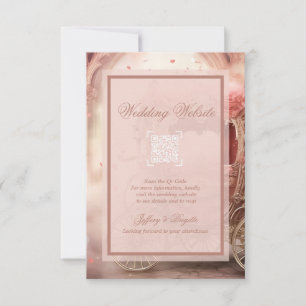 Whimsikrosa Kutsche RSVP Karte