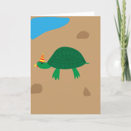 Whimsikschildkröte, haben einen Turtley Phantastis Karte