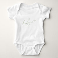 Whimsisage Green Baby Est