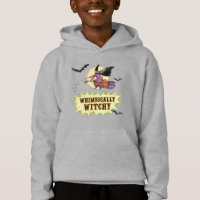 Whimsisch witchy Kids Gray Hoodie