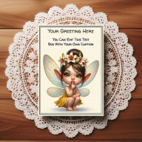 Whimsische Alltags-Sentiment-Geschichtenbuch-Fee