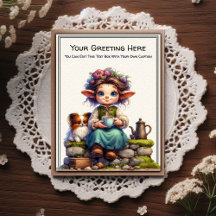 Whimsische Alltags-Sentiment-Geschichtenbuch-Kunst