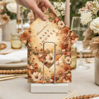 Whimsische Boho-Babyparty im Herbst