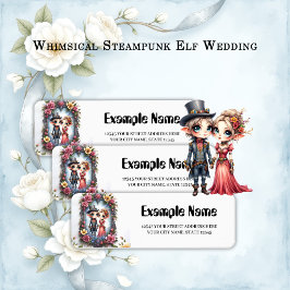 Whimsische Steampunk-Elfen-Hochzeit