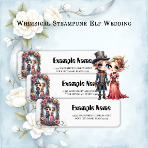 Whimsische Steampunk-Elfen-Hochzeit