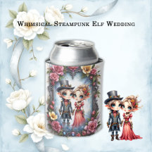 Whimsische Steampunk-Elfen-Hochzeit