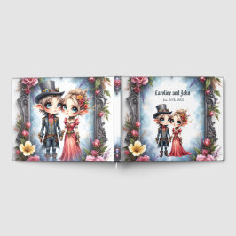 Whimsische Steampunk-Elfen-Hochzeit Gästebuch