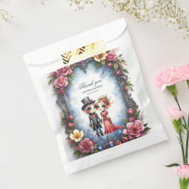 Whimsische Steampunk-Elfen-Hochzeit Geschenktütchen